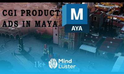 Create CGI Product Ads in Maya Using VFX Maya 2023 Arnold Render