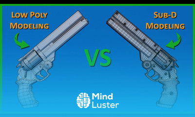 Learn Mastering Sub D and Low Poly 3D Modeling - Mind Luster
