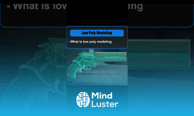 What is Low Poly Modeling 3dmodeling blender gamedev