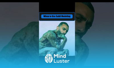 Topology Tip The power of Sub D Modeling 3dmodeling blender tutorial