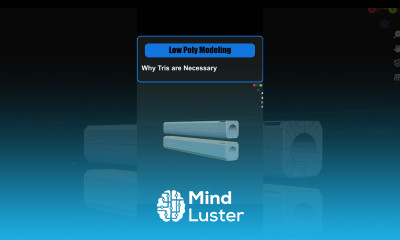 Low Poly Modeling with Tris The Key to Optimization 3dmodeling blender gamedev