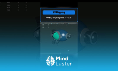 UV Map Anything in 60 Seconds with Maya 3dmodeling autodeskmaya 3dart