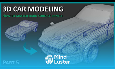 3D Car Modeling How to Master Panels