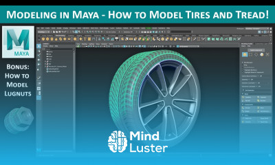 Modeling in Maya How to Model Tires