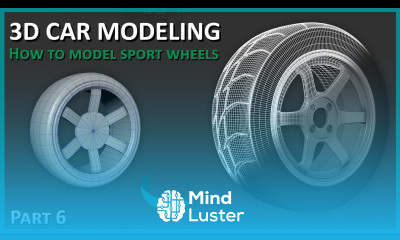 3D Car Modeling How to Model Sports Wheels
