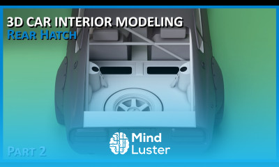 3D Car Interior Modeling Rear Hatch