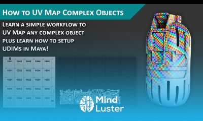 How to UV Map Complex Objects in Maya