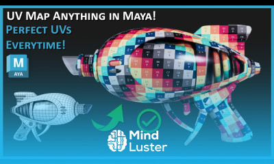 UV Map Anything in Maya in 5 Easy Steps