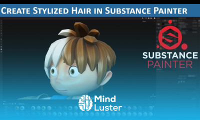 Intro to Substance Painter Simple Workflow for Stylized Hair