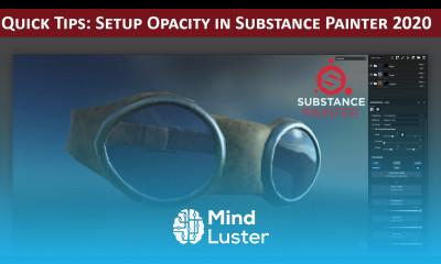 Substance Painter Opacity Channel Setup