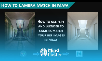 Camera Match in Maya with fSpy and Blender
