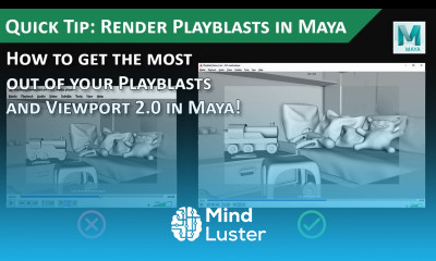 How to Create a Playblast in Maya 2020