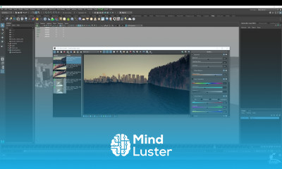 Make Forests in Maya with MASH and V Ray Proxies