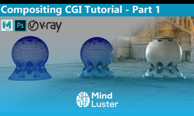 Compositing CGI with Maya and V Ray Part 1