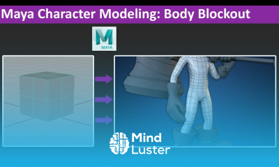 Maya Modeling Tutorial Body Blockout