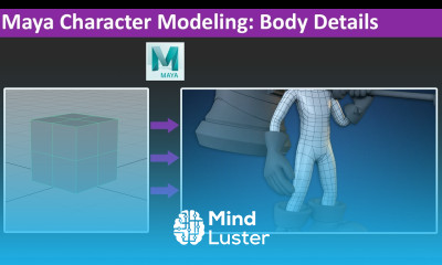 Maya Modeling Tutorial Body Details