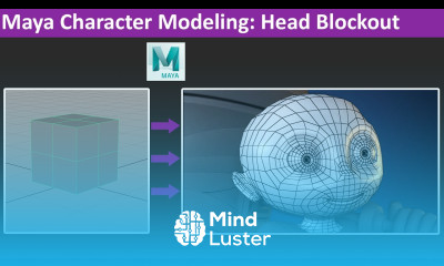 Maya Modeling Tutorial Head Blockout