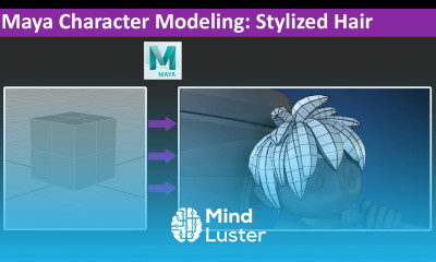 Maya Modeling Tutorial Stylized Hair