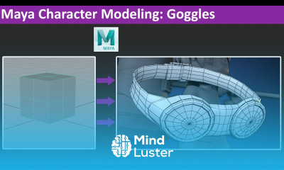 Maya Modeling Tutorial Stylized Goggles
