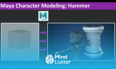 Maya Modeling Tutorial Stylized Hammer