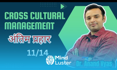 Cross Cultural Management Management Antim Prahar 2024 11 14 MBA