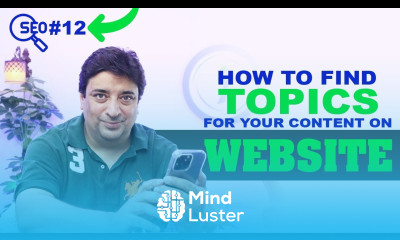 SEO Course How to find topics for your content on website