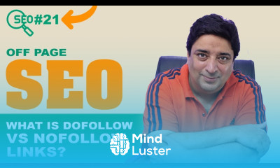 SEO Course Learn Off Page SEO What are Dofollow VS NoFollow links