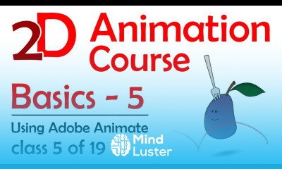 2D Adobe Animate Course Basics 5 Secondary Action Free 2D Animation Course