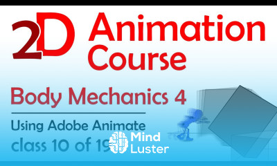 2D Adobe Animate Course Body Mechanics 4 Pushing Weight Free 2D Animation Course