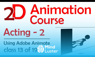2D Adobe Animate Course Acting 2 Pantomime Acting And Silhouetted Poses Free 2D Animation Course
