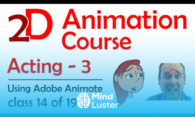 2D Adobe Animate Course Acting 3 Facial Animation Free 2D Animation Course