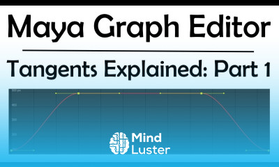 Maya Graph Editor Tangents Explained Part 1