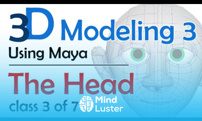 3D Maya Modeling 3 The Head