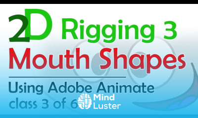 2D Character Rigging 3 Mouth Shapes