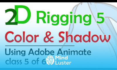 2D Character Rigging 5 Color and Shadow