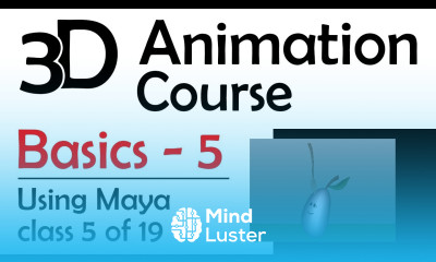 3D Maya Animation Basics 5 Secondary Action Free 3D Animation Course