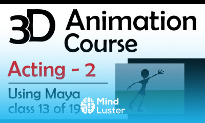 3D Maya Animation Acting 2 Pantomime Acting And Silhouetted Poses Free 3D Animation Course