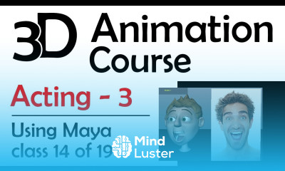 3D Maya Animation Acting 3 Facial Animation Free 3D Animation Course