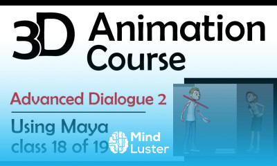 3D Maya Animation Advanced Dialogue 2 Two Character Scene Free 3D Animation Course