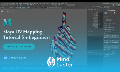 Maya UV Unwrapping For Beginners Prop UV Unwrapping in Maya 2023 Discord Livestream