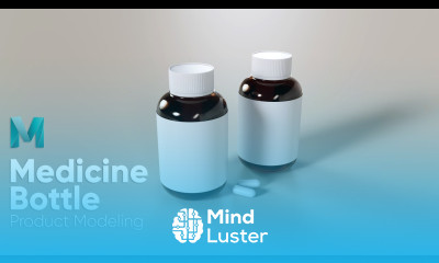 How to Design 3D Medicine Bottle Product Modeling in Maya 2023