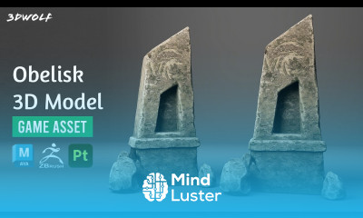 Environment Modeling in Maya Zbrush Substance Painter Game Asset Modeling Tutorial pt 5