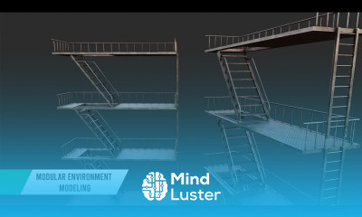 Modular Environment Modeling in Maya Substance Painter pt 4 Texturing