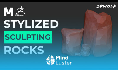 Sculpting Rocks in Maya and Zbrush for Beginners pt 2 Rocks Sculpting in Zbrush