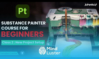 Substance 3D Painter Tutorial 2 New Project Setup and Baking Texture Maps