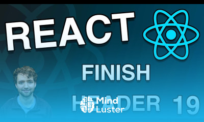 Finishing up Our Header React Tutorial 19