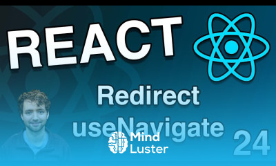 Redirect with useNavigate Hook React Tutorial 24