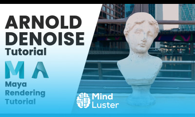 OptiX Denoiser with Arnold in Maya Tutorial Arnold Rendering Tutorial in Maya 2022