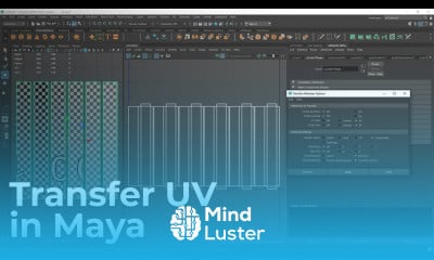 Transfer UV Maps between Identical Meshes in Maya 2022