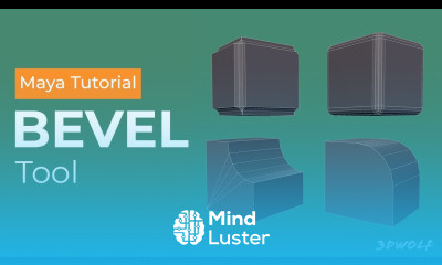 Maya Tutorial for Beginners Bevel Tool in Maya 2022